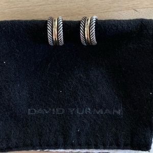 David Yurman hoop earrings